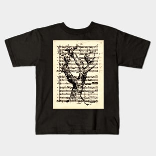 Handel Water Music Tree #3 Kids T-Shirt